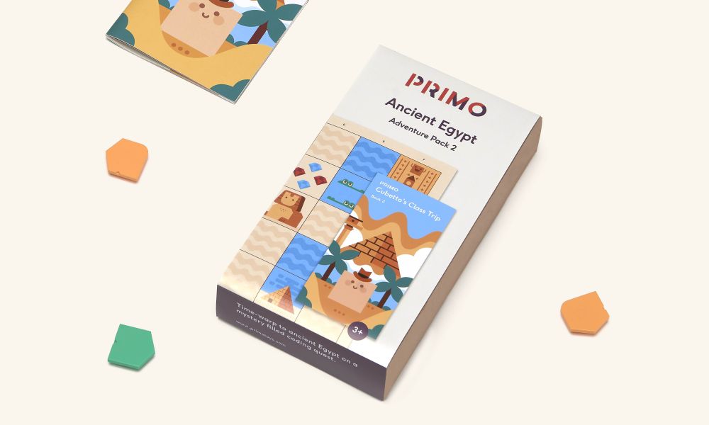 Cubetto MINT Coding Abenteuer Paket "Altes Ägypten" ab 3 Jahren (Geeignet für Montessori) - Deutsche Version Cubetto MINT Coding Abenteuer Paket "Altes Ägypten" ab 3 Jahren (Geeignet für Montessori) - Deutsche Version