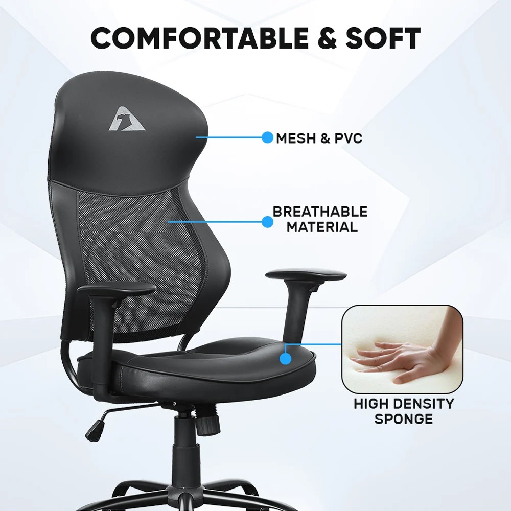 Armaggeddon Flexion Air Gaming Chair (Black)
