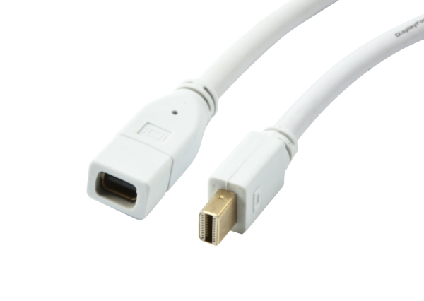 Kabel Video DisplayPort Mini 1.1 => DisplayPort Mini, BU/ST,  3m, Ultra HD 4K*2K 3840*2160@30hz 4:4:4 8bit, Synergy21,