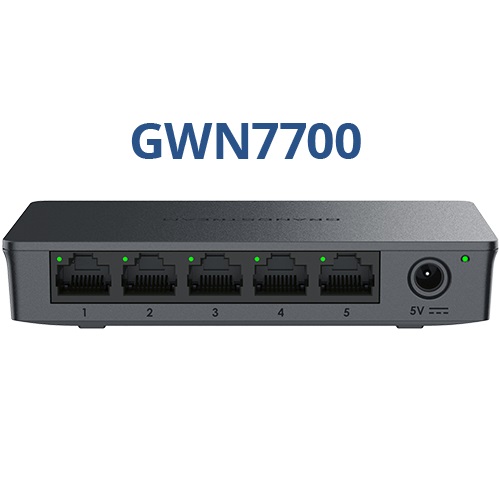Grandstream Networks GWN7700 network switch Unmanaged Gigabit Ethernet (10/100/1000) Black
