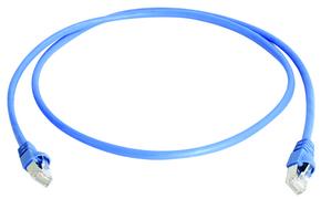 TelegäRtner Patchkabel CAT6A, 25m, Blau, 500MHz, S-STP(S/FTP