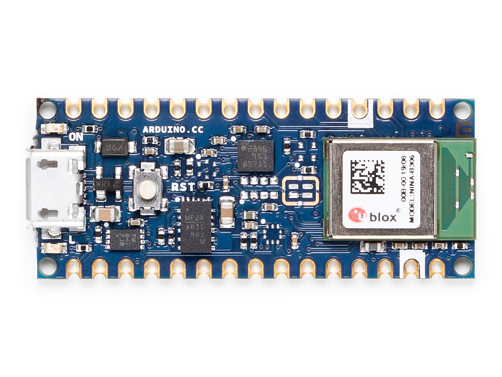 Arduino® Board Nano 33 Sense BLE REV2 with headers Arduino® Board Nano 33 Sense BLE REV2 with headers