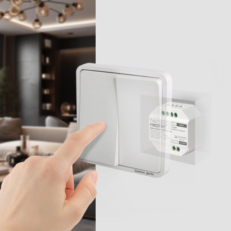 MiBoxer WL-SW1 LED Wifi Smart Plug 16A mit Messfunktion WiFi+2,4G