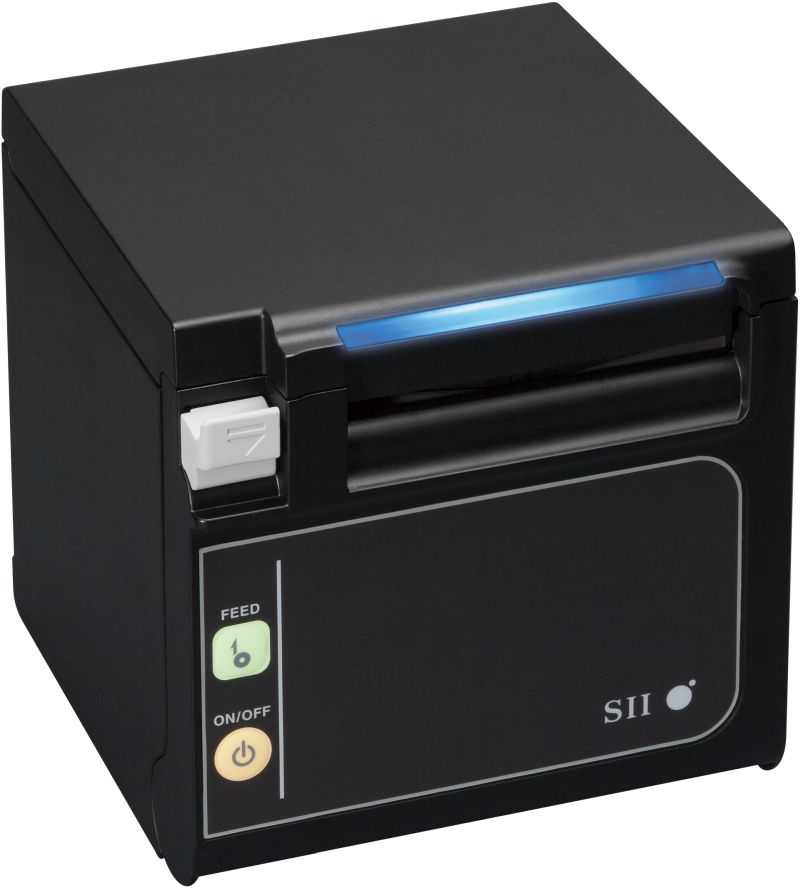 Kassendrucker/Bondrucker Seiko RP-E11, LAN, schwarz (RP-E11-K3FJ1-E-C5) Kassendrucker/Bondrucker Seiko RP-E11, LAN, schwarz (RP-E11-K3FJ1-E-C5)