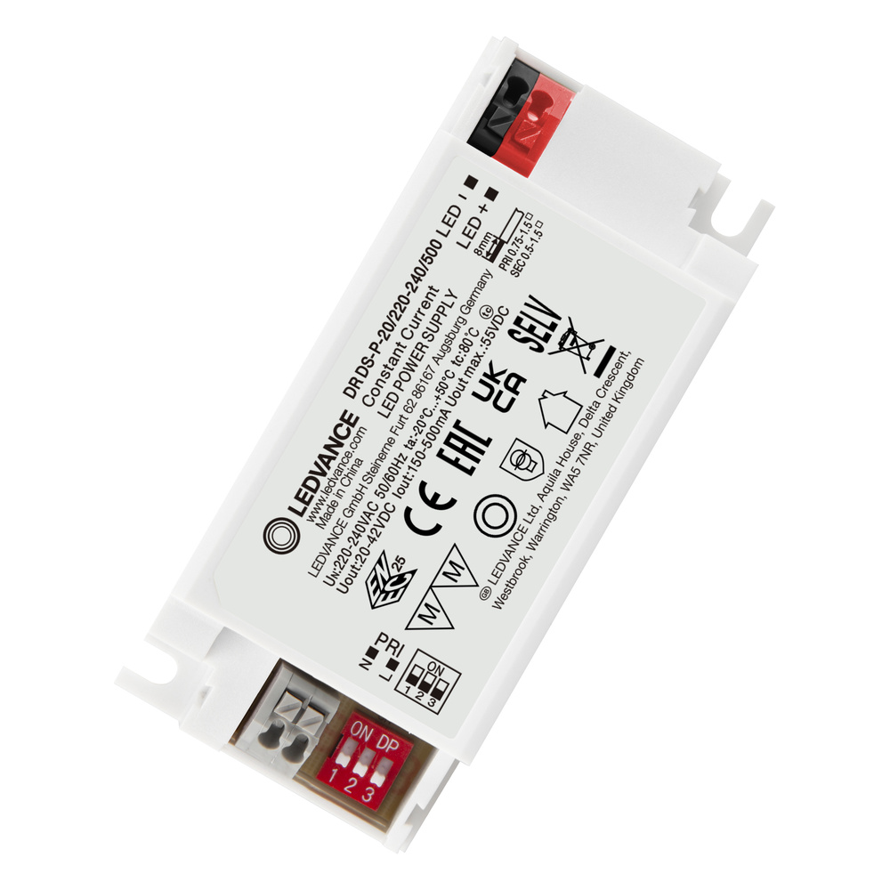 LEDVANCE LED DRIVER DIP-SWITCH 20/220-240/500
