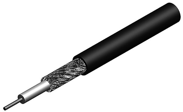 TelegäRtner Koax-Kabel, Semi Flex .85 (FEP-Mantel) Koax-Kabel, 50 Ohm