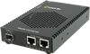 Perle Medien Rate Konverter 10/100/1000 RJ45/SFP PoE