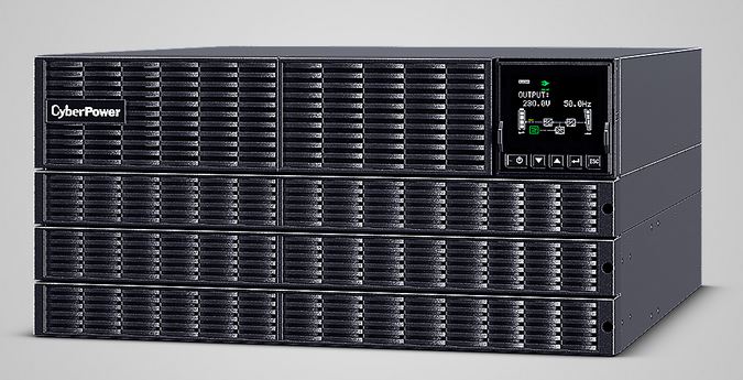 CyberPower OLS5KERT5UM uninterruptible power supply (UPS) Double-conversion (Online) 5 kVA 5000 W 8 AC outlet(s)