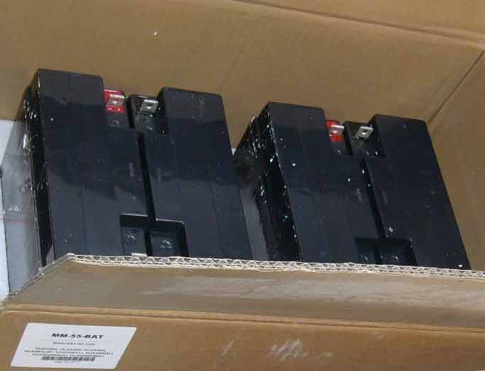 Akku OEM RBC55-MM-BAT, nur Akku(4x), für SUA2200I/XLI/3000I/XLI, SMT2200I, SMT3000I,