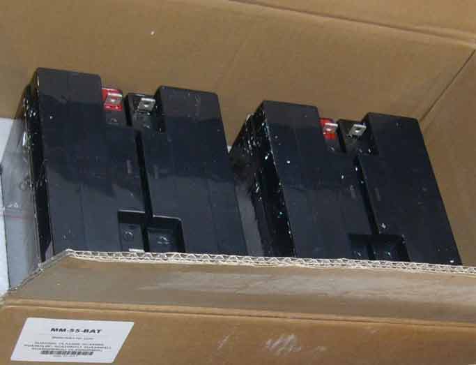 Battery OEM RBC55-MM-BAT, Nur Akku(4x), FüR SUA2200I/XLI/3000I/XLI, SMT2200I, SMT3000I