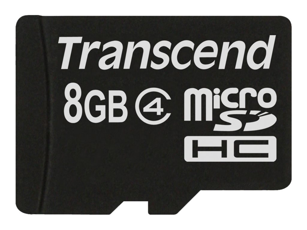 Transcend TS8GUSDC4 memory card 8 GB MicroSDHC Class 4