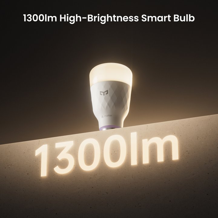 Yeelight Smart LED Bulb D1 Matter