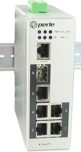 Perle Industrial Ethernet Switch IDS-206