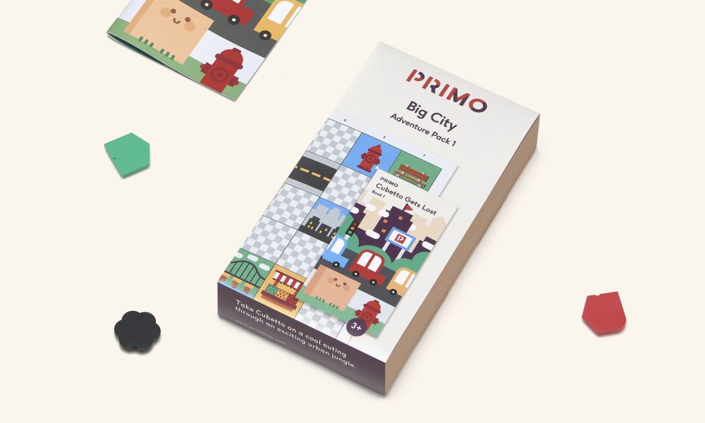 Cubetto MINT Coding Abenteuer Paket "Großstadt-Dschungel" ab 3 Jahren (Geeignet für Montessori) - Deutsche Version