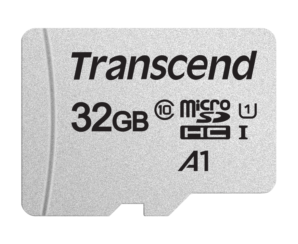 Flash SecureDigitalCard (microSD)  32GB - Transcend 300S