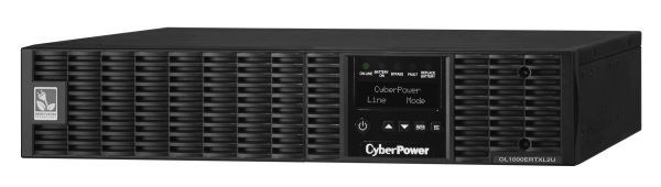 CyberPower OL1000ERTXL2U uninterruptible power supply (UPS) Double-conversion (Online) 1 kVA 900 W 8 AC outlet(s)