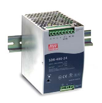 Switching Power Supply SDR-480-24 Mean Well