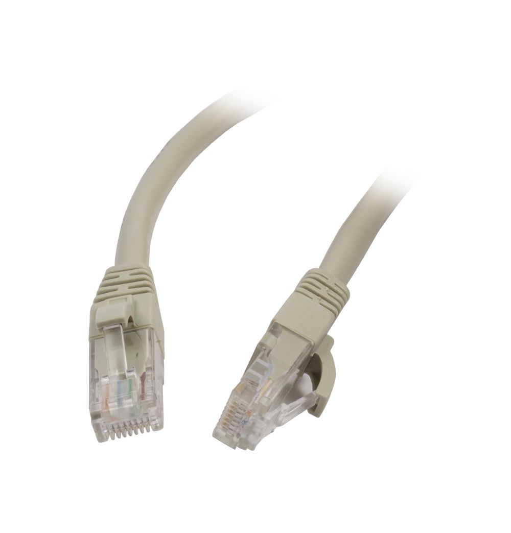 Synergy21 Patchkabel RJ45, CAT6 250Mhz, 0,25m Grau, UTP(U/UTP), PVC