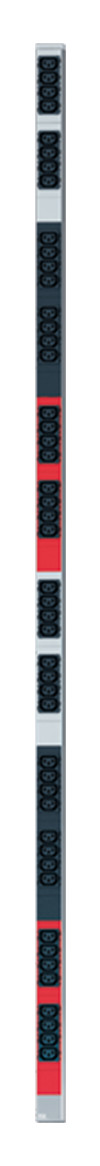 Bachmann PDU, Steckdosen, 48xDosen(C13)-> 6ph 2xZuleitung 3m, 16A, ohne Stecker