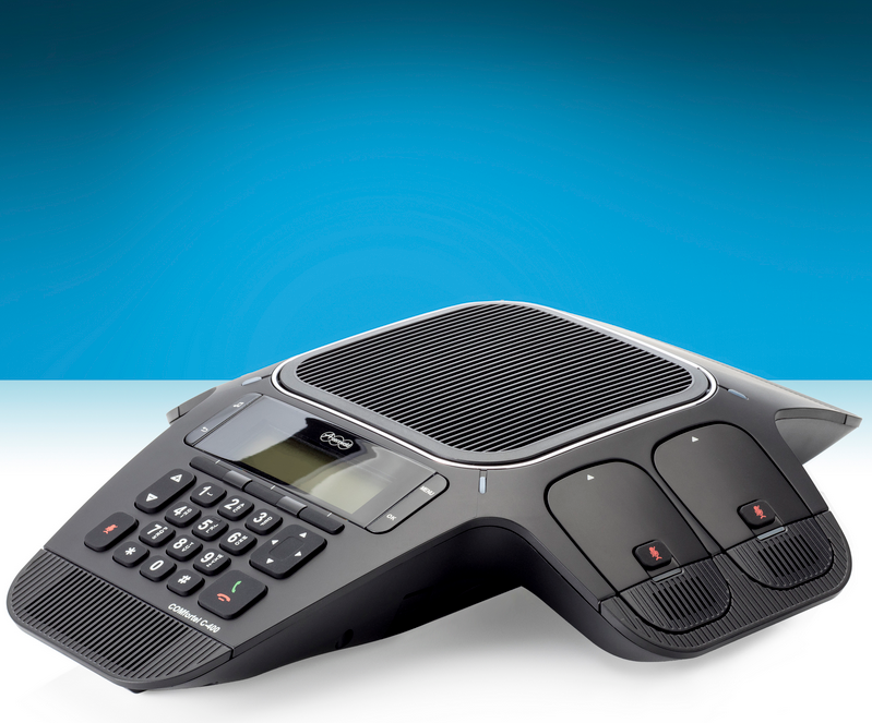 Auerswald COMfortel C-400 Prof. IP-Konferenz-Telefon Black