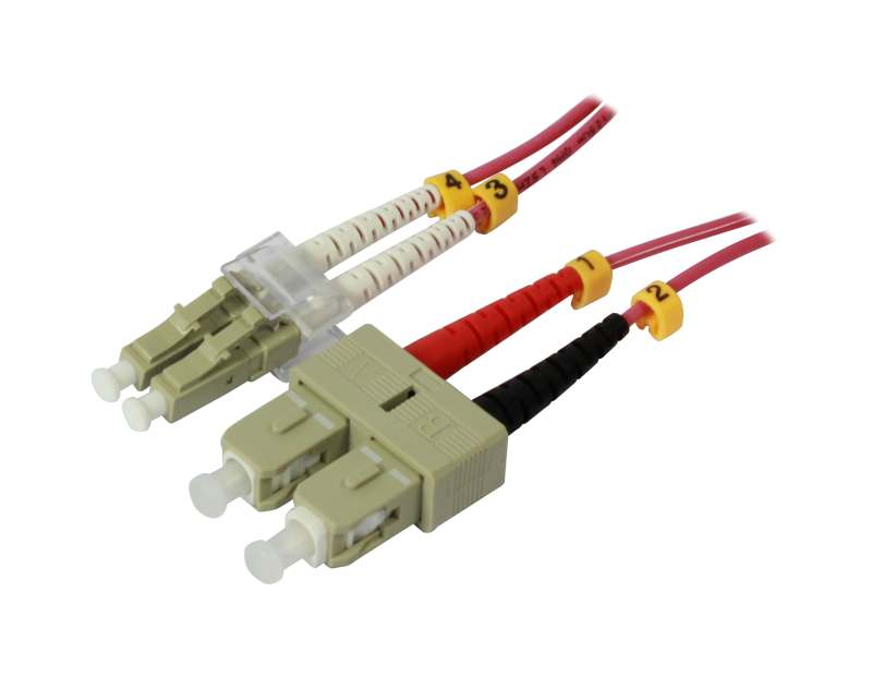 Synergy 21 S216772 InfiniBand/fibre optic cable 1 m 2x LC 2x SC Red