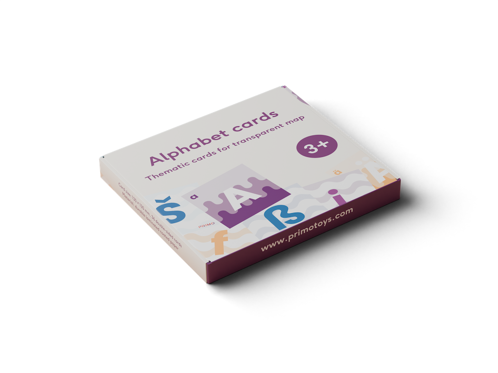 Cubetto MINT Coding Buchstabenkarten ABC FüR Die Transparente Matte Ab 3 Jahren (Geeignet FüR Montessori)