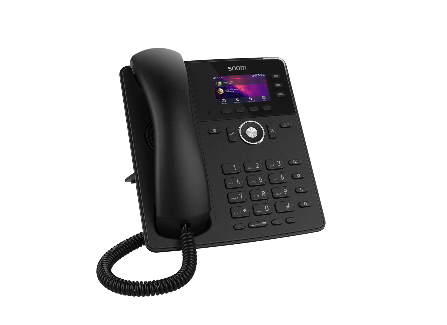 SNOM D717 VOIP Telefon (SIP), Gigabit Schwarz