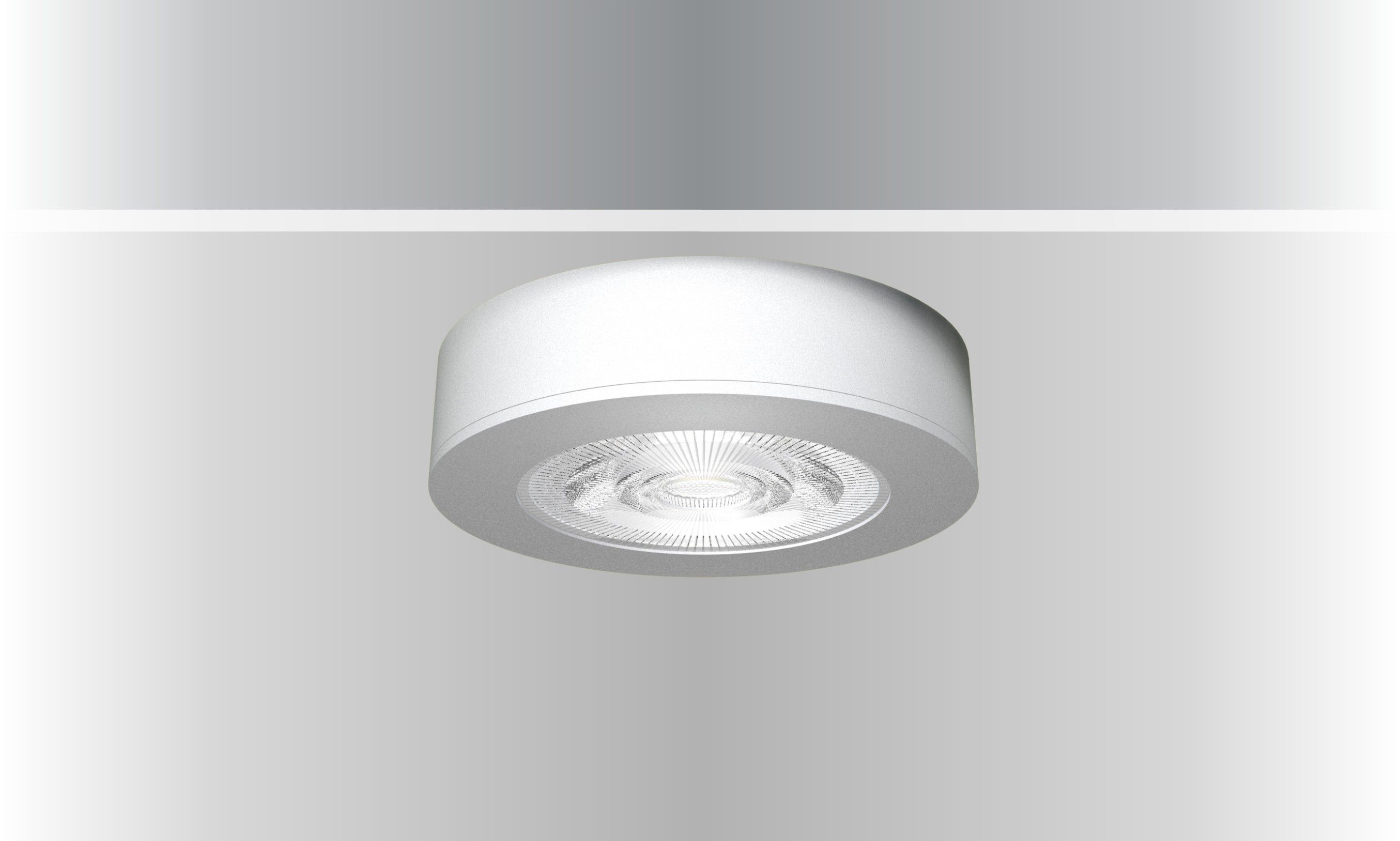 Synergy 21 LED Deckeneinbauspot Helios Schwarz, Rund, Aufputzrahmen