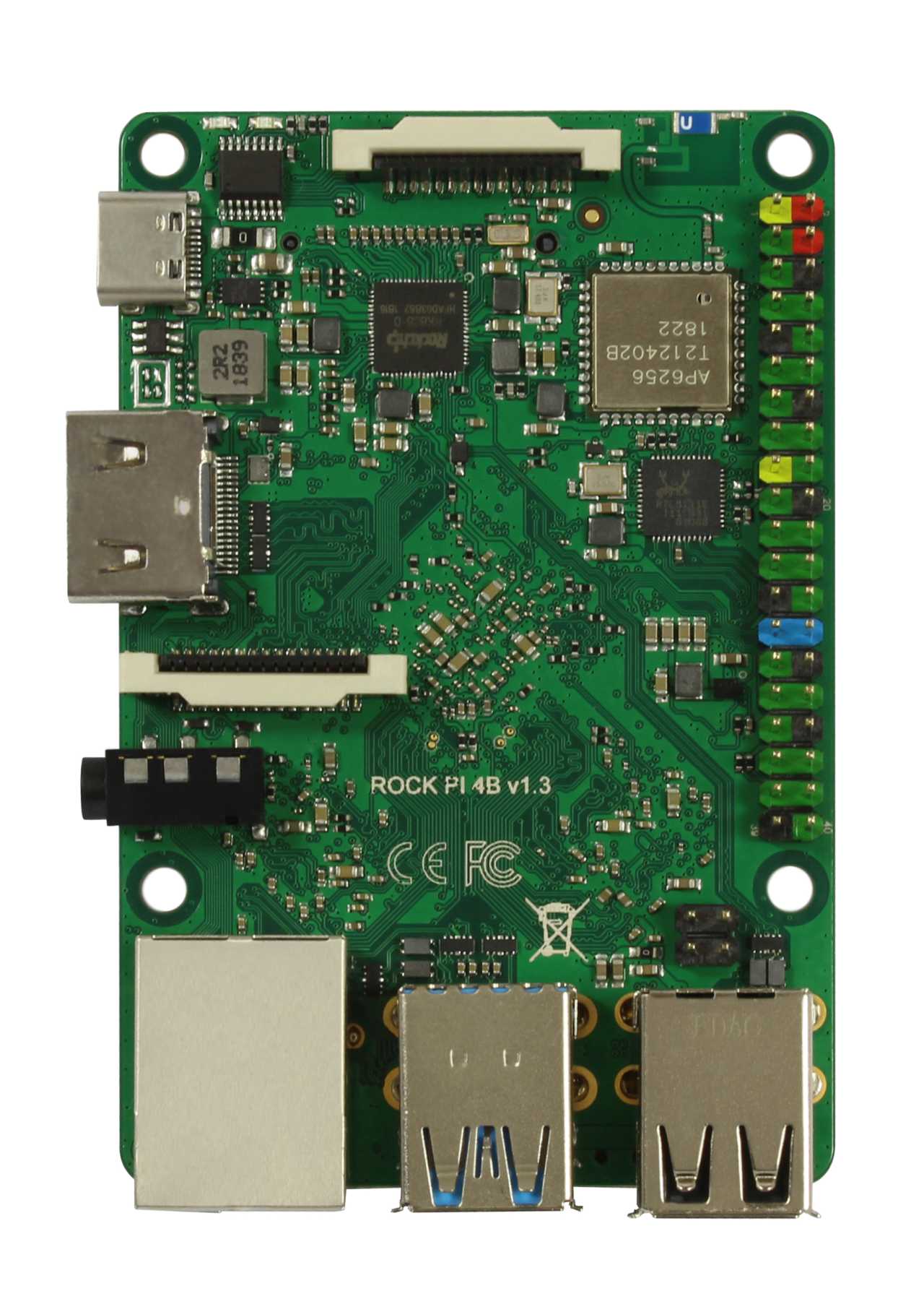 Rock Pi 4 Model A 2GB (ohne WLAN/Bluetooth/PoE) Rock Pi 4 Model A 2GB (ohne WLAN/Bluetooth/PoE)
