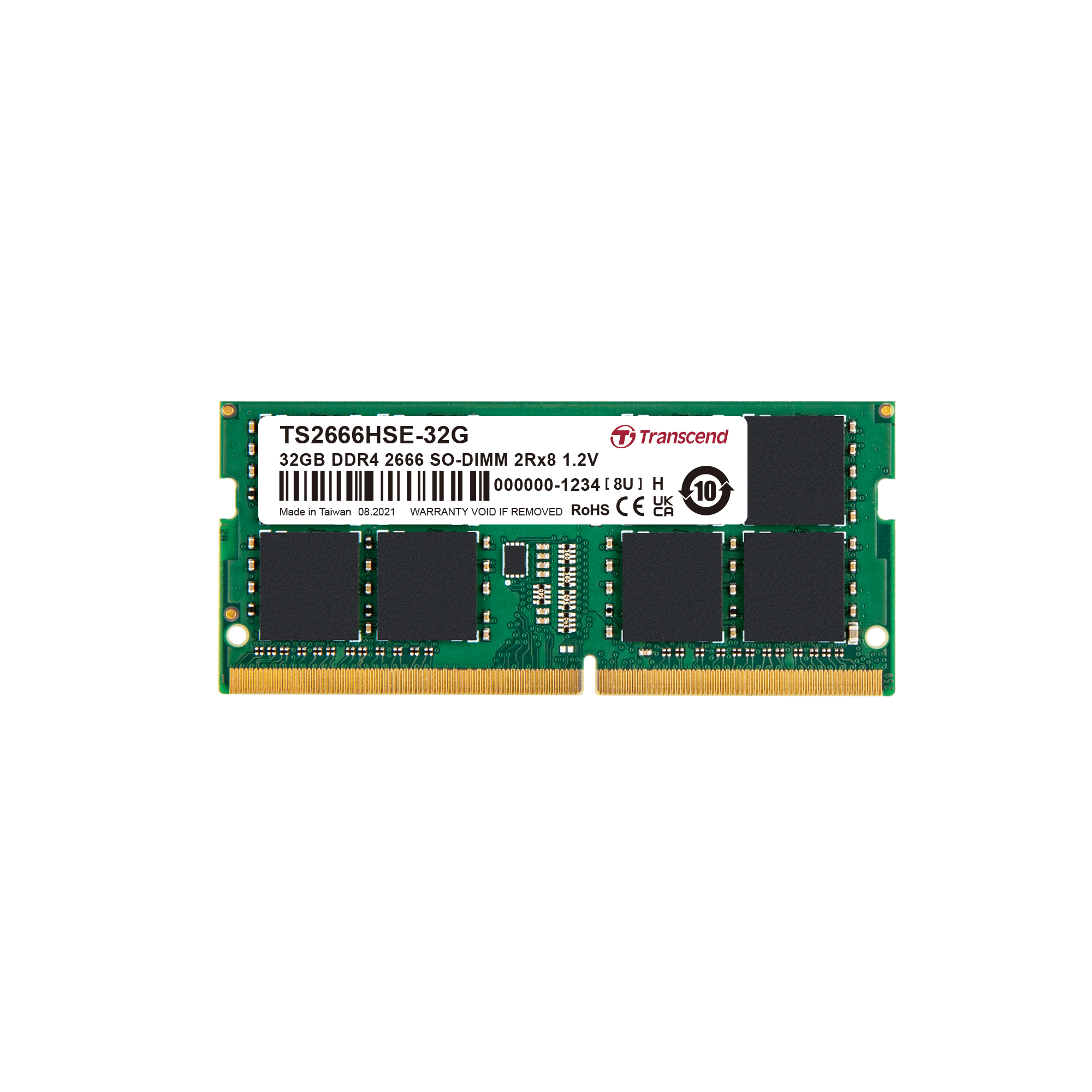 Transcend DDR4-2666 SO-DIMM 32GB