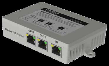 CyberData Networking - 2-Port PoE Gigaset Switch CyberData Networking - 2-Port PoE Gigaset Switch