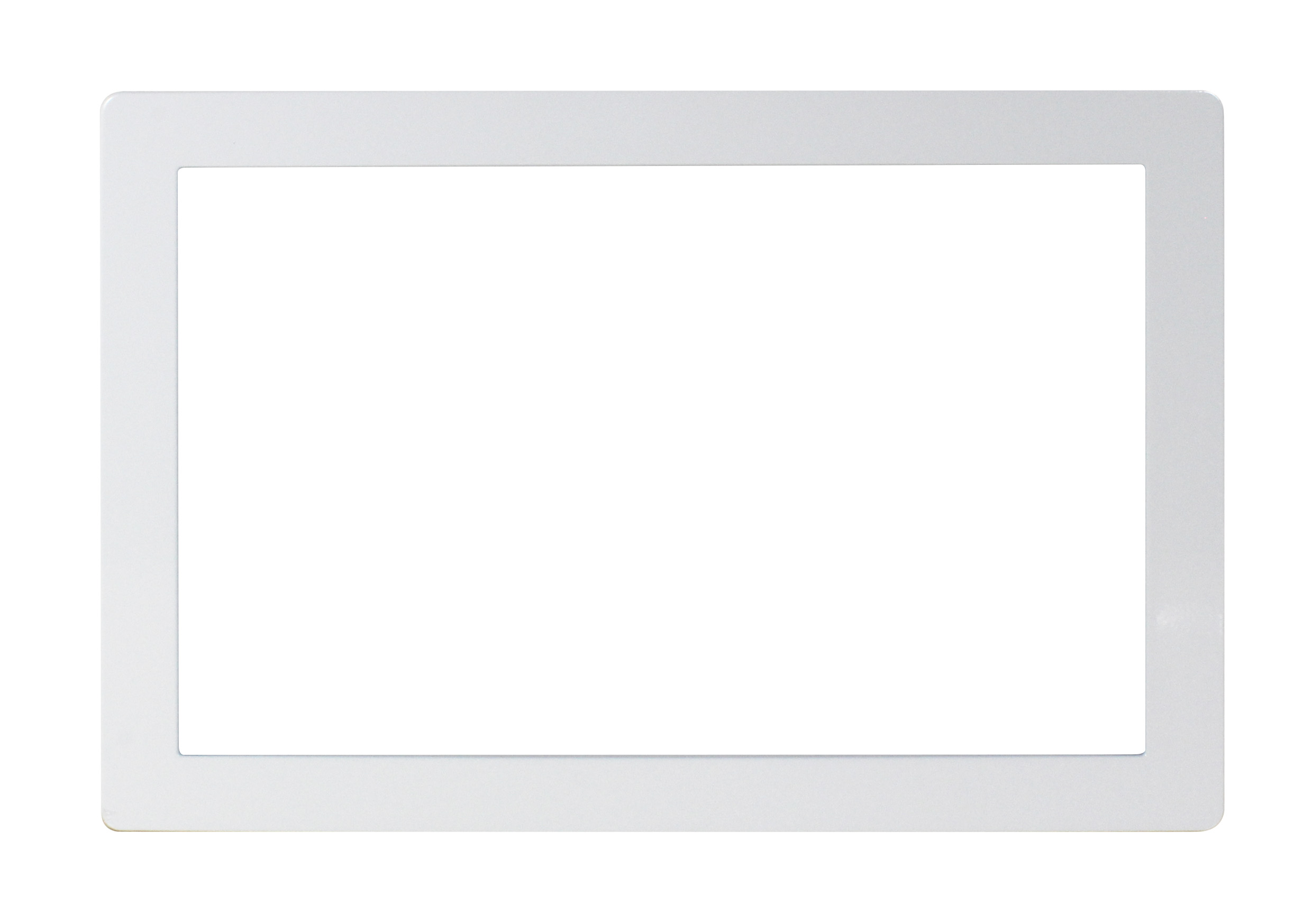 ALLNET Touch Display Tablet 14 Zoll zbh. Blende für Einbaurahmen Weiß schmal