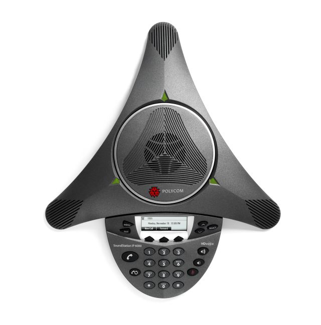 Centrex Polycom IP Soundstation IP6000 SIP PoE ohne Netzteil