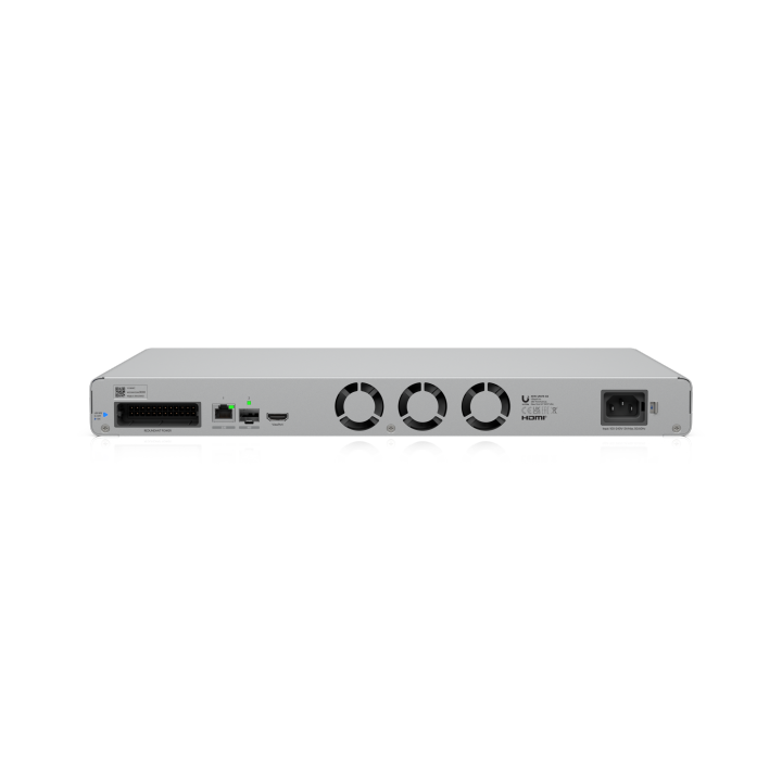 Ubiquiti UniFi Network Video Recorder G2 • 20x 4K • 4x 2.5/3.5" • 1x 2.5 GbE • 1x SFP+ • 1x HDMI • UNVR-G2