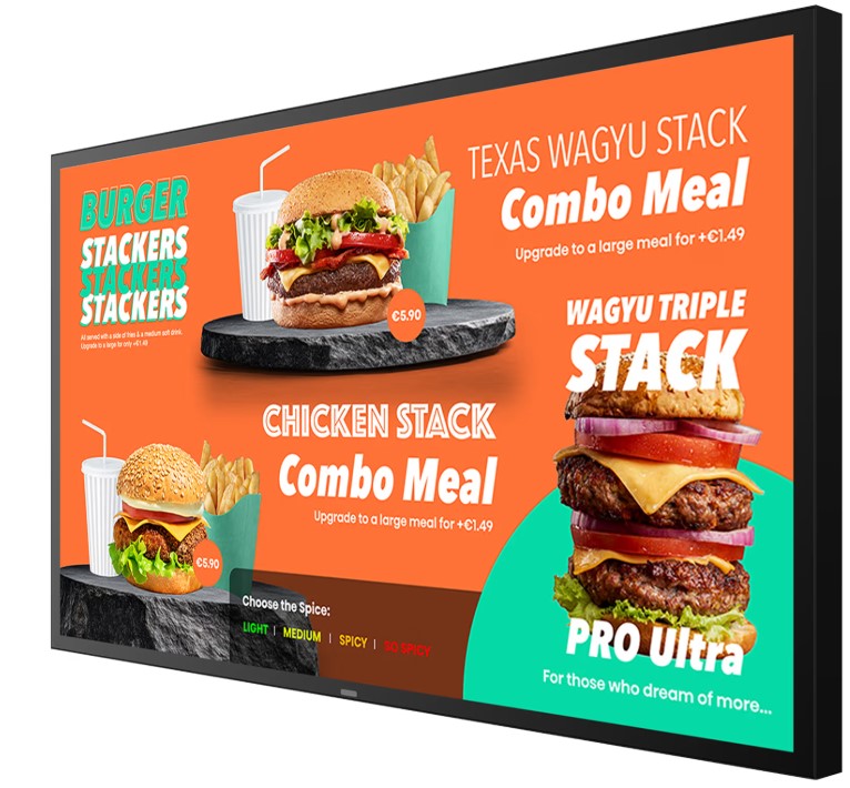 Hisense  55 Zoll Window Facing - 24/7 High Brightness Display 3500 Nits