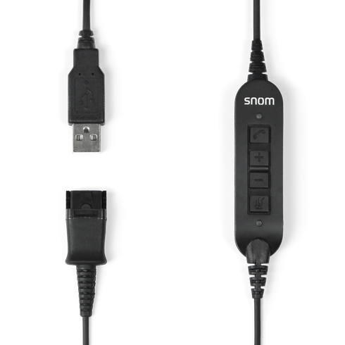 SNOM Headset ACUSB USB-Adapterkabel für A100M / A100D / A310 SNOM Headset ACUSB USB-Adapterkabel für A100M / A100D / A310