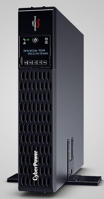 CyberPower USV, PR-XL Tower/19"-PRIII-Serie, 1500VA/1500W, 2HE, Line-Interactive, reiner Sinus, LCD, USB/RS232/CLOUD, ext.Runtime,incl. RMCARD205