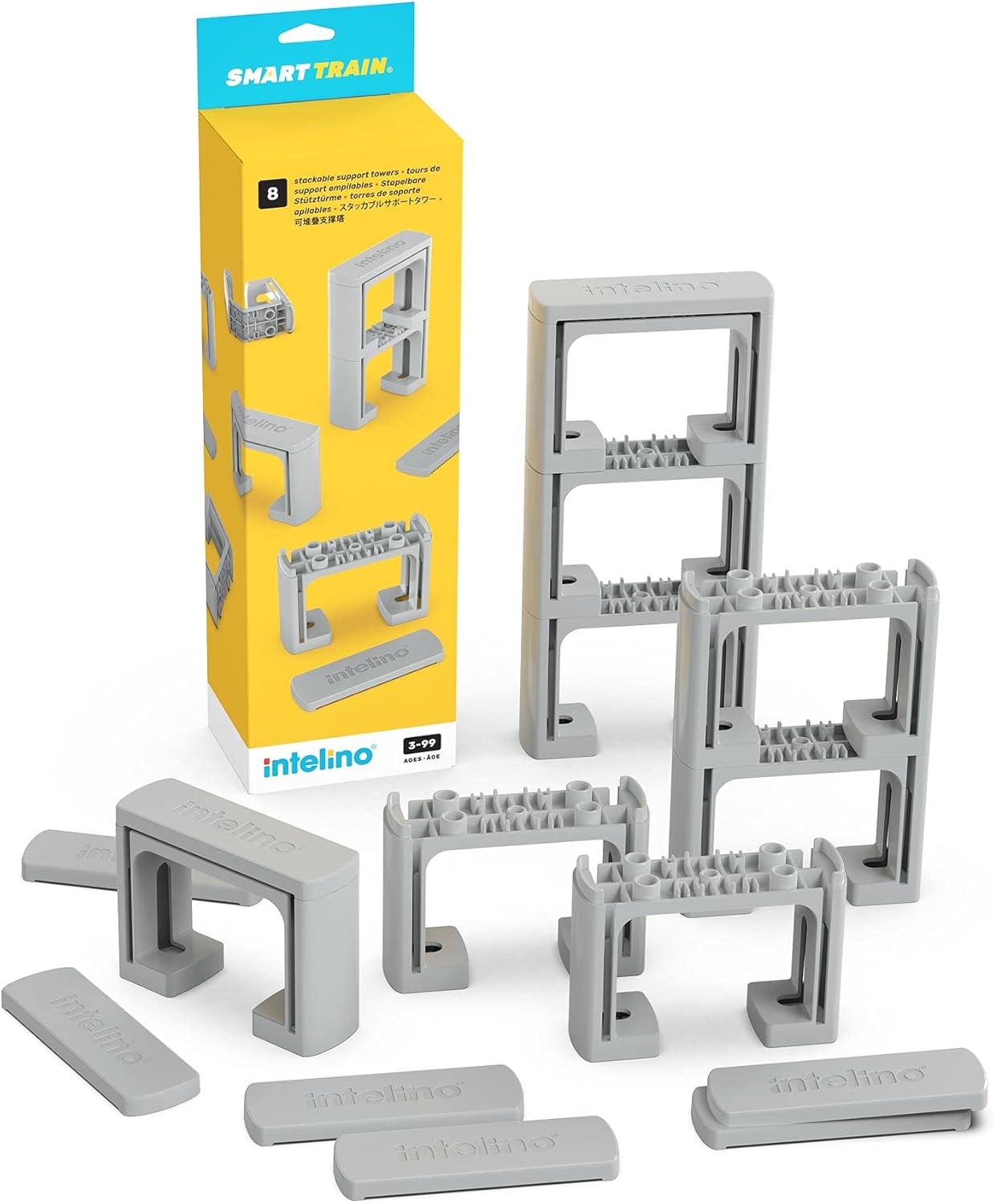 Intelino MINT Eisenbahn Erweiterung "Support Tower Pack"