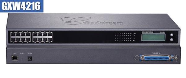 Grandstream SIP-Gateway GXW-4216 16x FXS V2 Grandstream SIP-Gateway GXW-4216 16x FXS V2