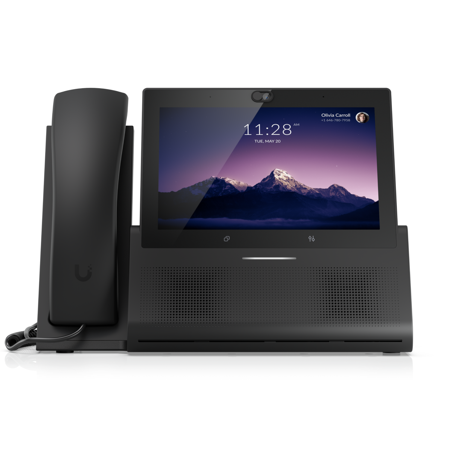 Ubiquiti UniFi Phone Touch Max • PoE+ • USB-C •  2 x GbE • WiFi • Bluetooth • UniFi Talk • UTP-TouchMax