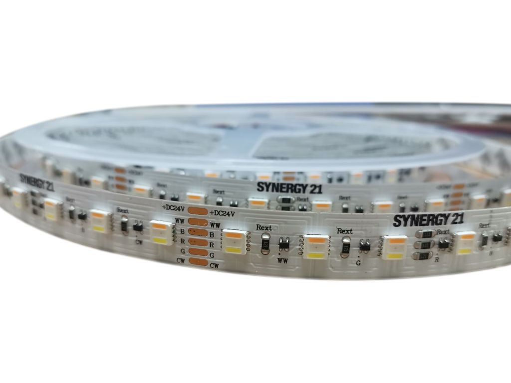 Synergy 21 LED Flex Strip 5050 - 60 RGB DC24V RGB-WW (RGB-CCT) One Chip ULS 10m LP IP20
