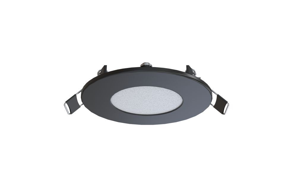 Synergy 21 LED Ultra Slim LED Panel Light V6 3W dual white (CCT) Schwarz 24V