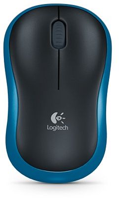 Logitech Maus M185 - kabellos *blau*