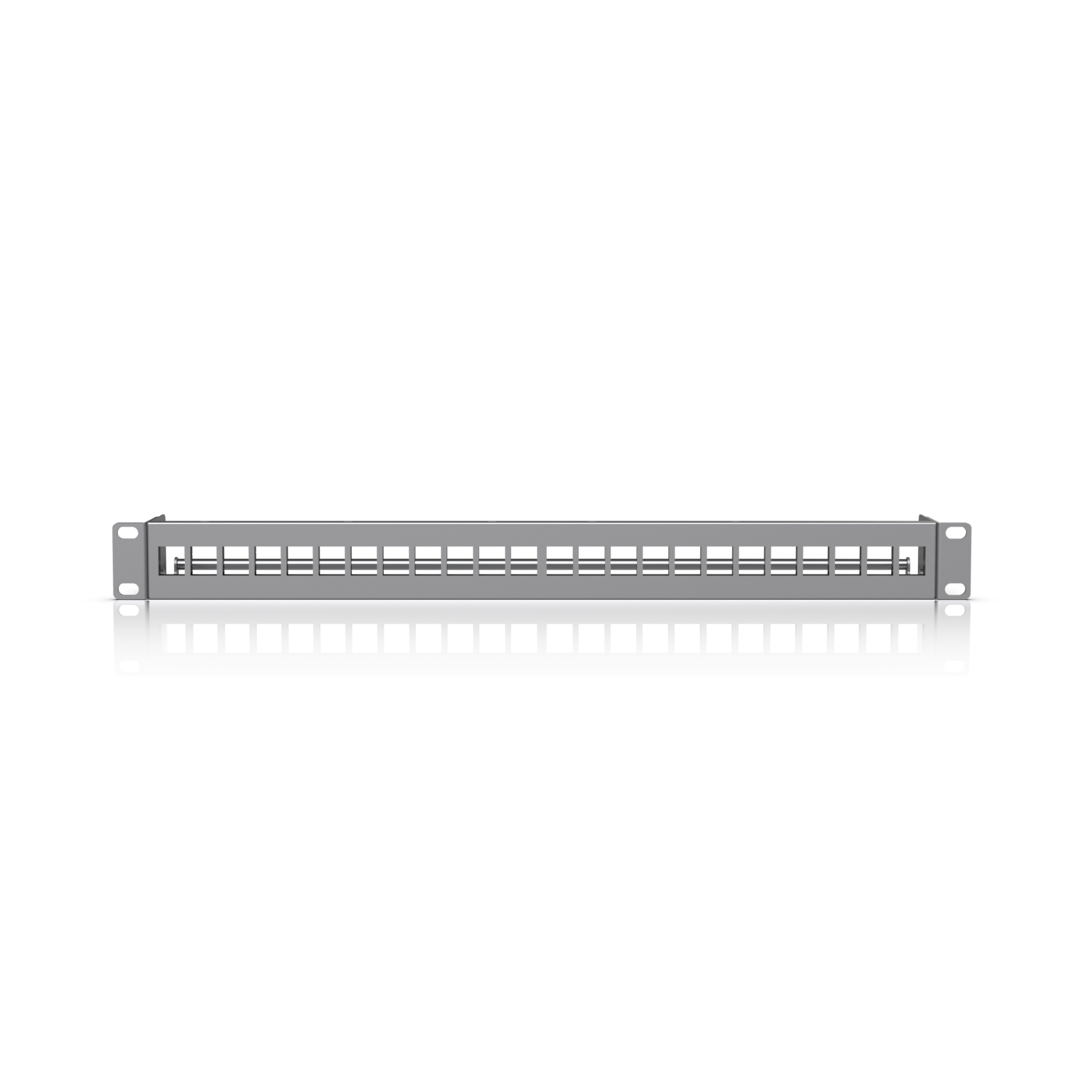 Ubiquiti Blank Keystone-Patchpanel mit 24 Anschlüssen / für UniFi rack-mount equipment / 1U / UACC-Rack-Panel-Patch-Blank-24