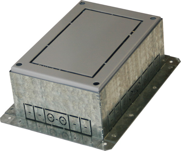 TEM Serie Module Bodendose FLOOR BOX FLANGEMT 7 H 88mm