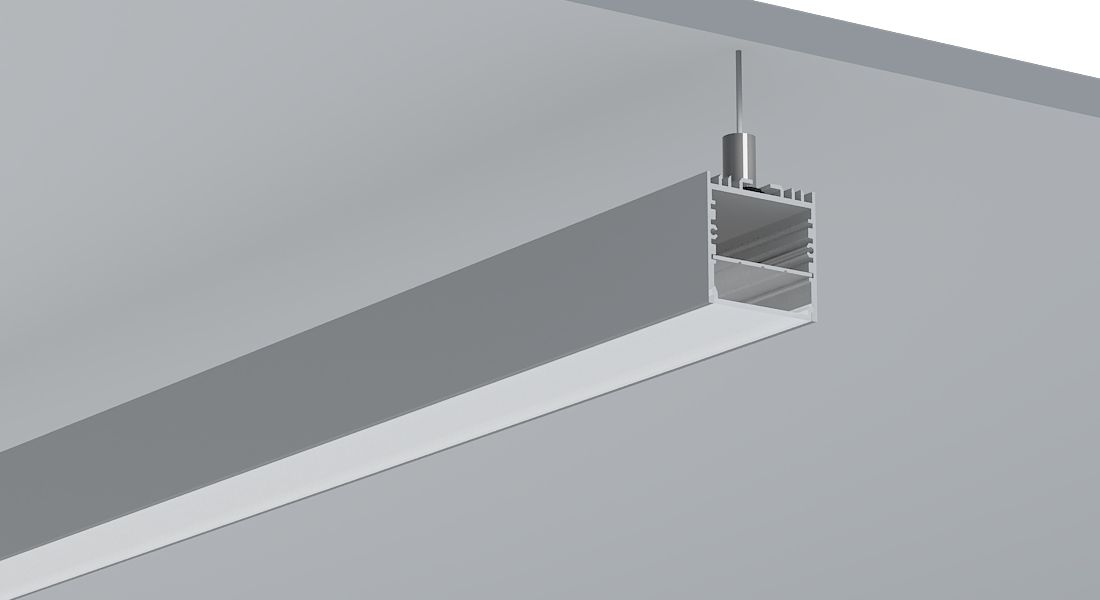Synergy 21 LED U-Profil 200cm, ALU3535 weiß