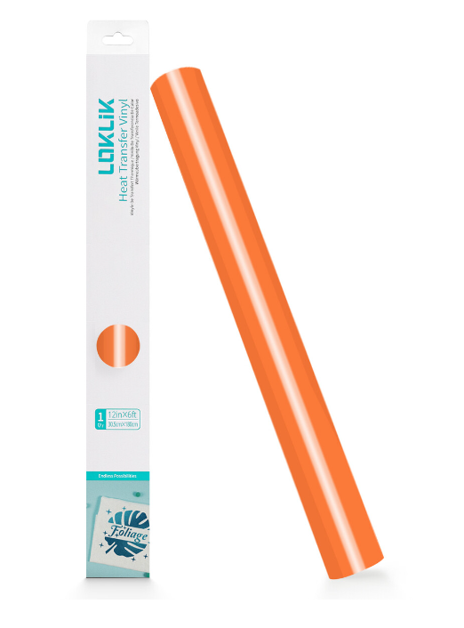 LOKLiK Heat Transfer Vinyl Basic - Orange LOKLiK Heat Transfer Vinyl Basic - Orange