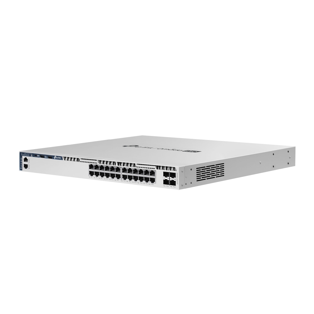 Omada PRO full managed Layer 3 Switch • 28 Port • 24x 1GbE, 4x SFP+ • Omada PRO • S6500-24GP4XF