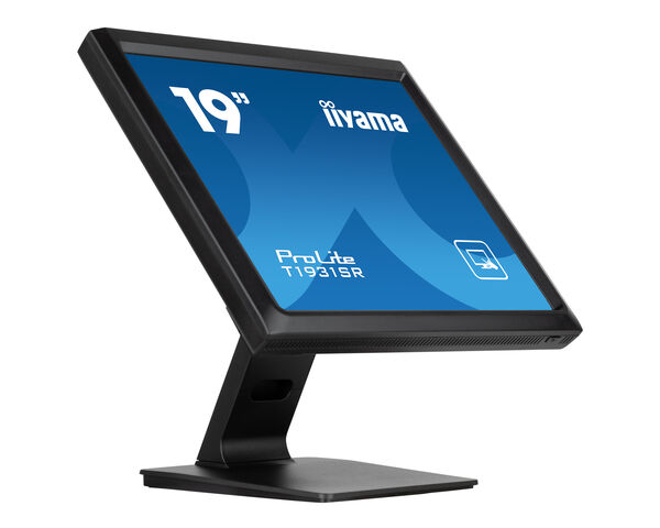 iiyama ProLite T1931SR-B1S computer monitor 48.3 cm (19") 1280 x 1024 pixels SXGA LCD Touchscreen Black