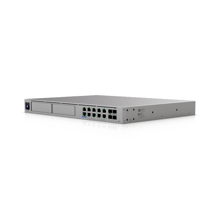 Ubiquiti Unifi Dream Machine Beast • UniFi OS Console • Cloud Gateway • VideoNetworkRekorder • 2x SFP28 • 2x SFP+ • 8x 10GbE • 2xGbE • UDM-Beast